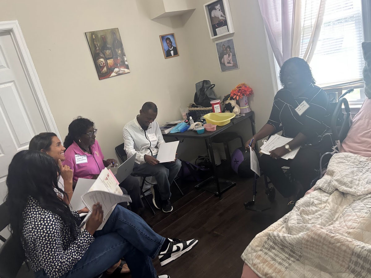 The Bernard Health Institute staff discussion